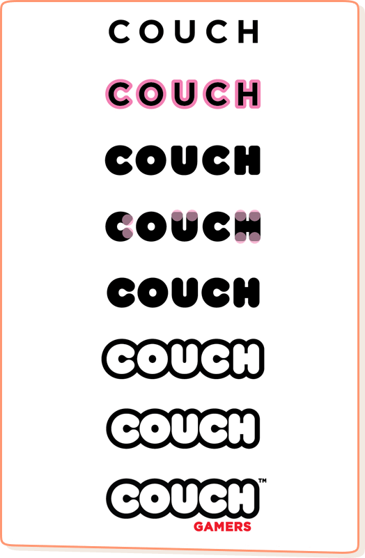 Couch Gamers Brand Logo Development